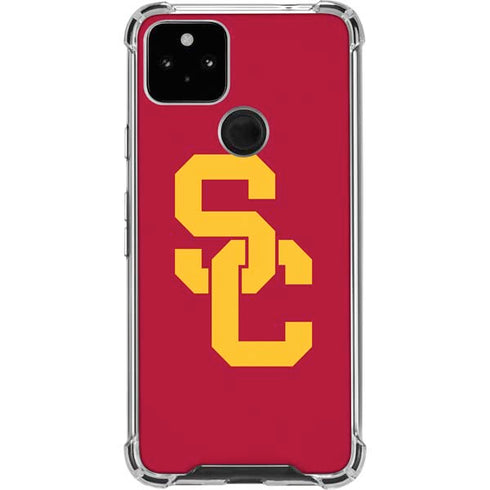University of Southern California USC Red Logo Pixel Cases